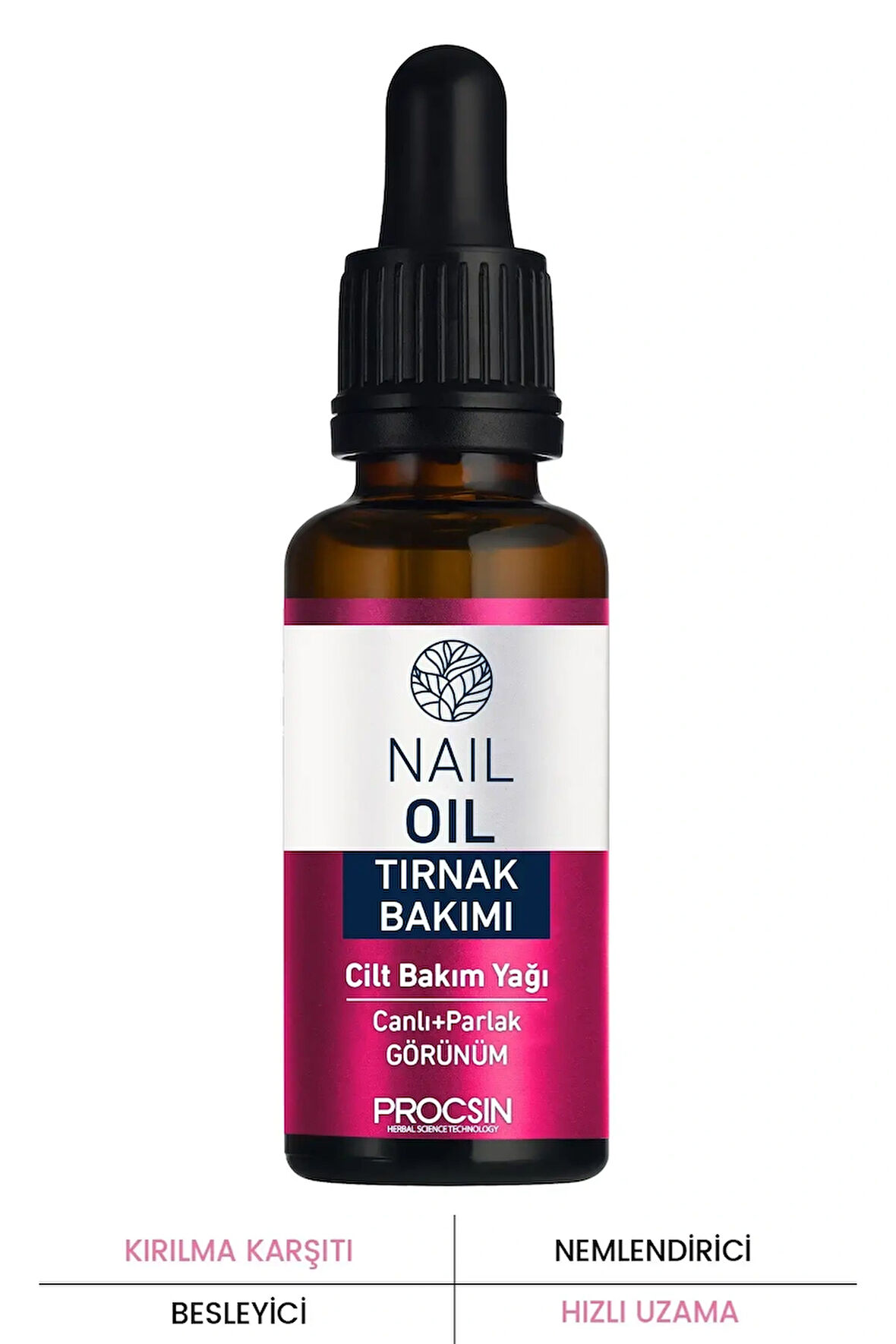 PROCSIN Nail Care Kırılma Karşıtı Tırnak Bakım Yağı 20 ML