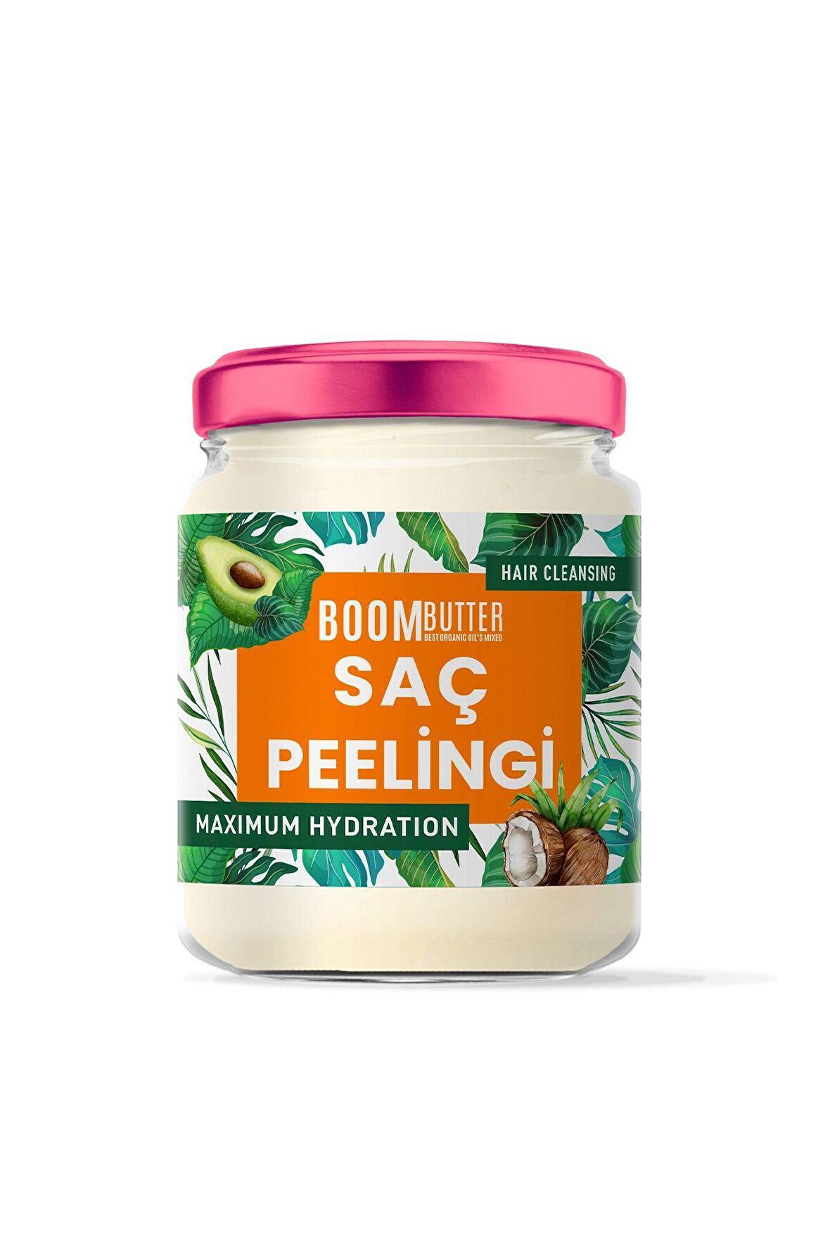 BOOM BUTTER Saç Kökü Güçlendirici Peelingi 190 ML