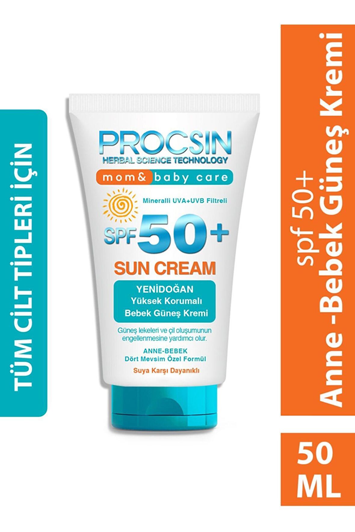 Procsin Baby Bebek Spf 50 Güneş Kremi 50 ml