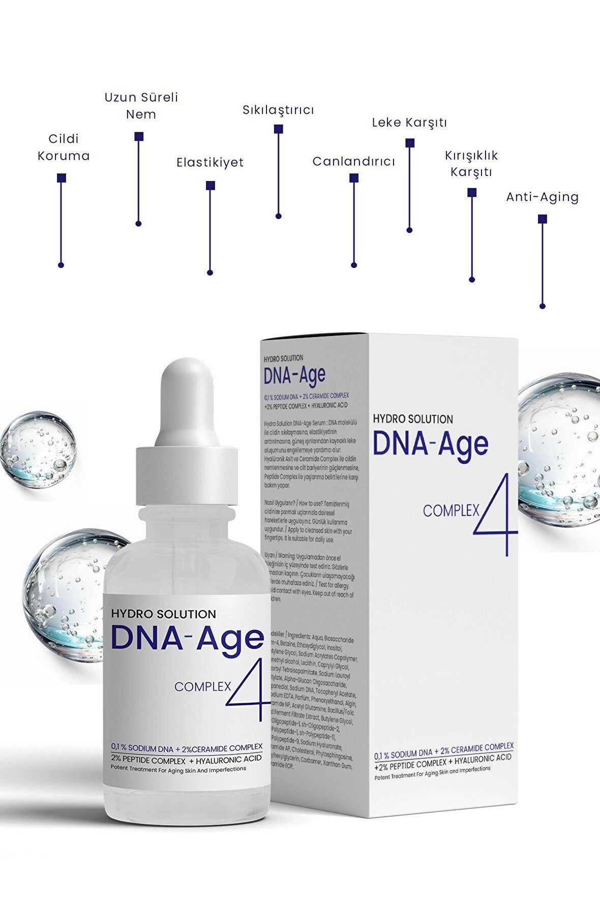 Hydro Solution Dna Age Kırışıklık Ve Leke Karşıtı Serum 30 ml