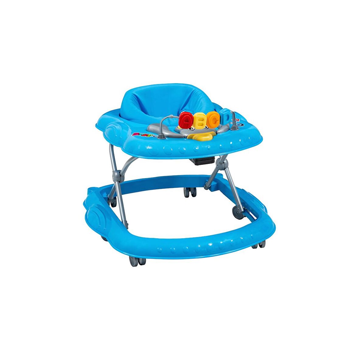 Baby2go 2384 Step Müzikli Yürüteç Mavi