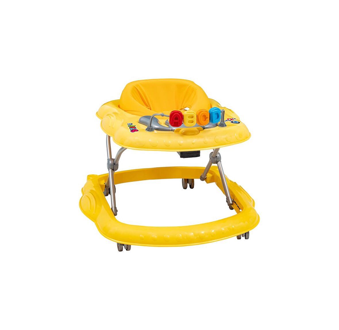 Baby2go 2384 Step Müzikli Yürüteç Sarı