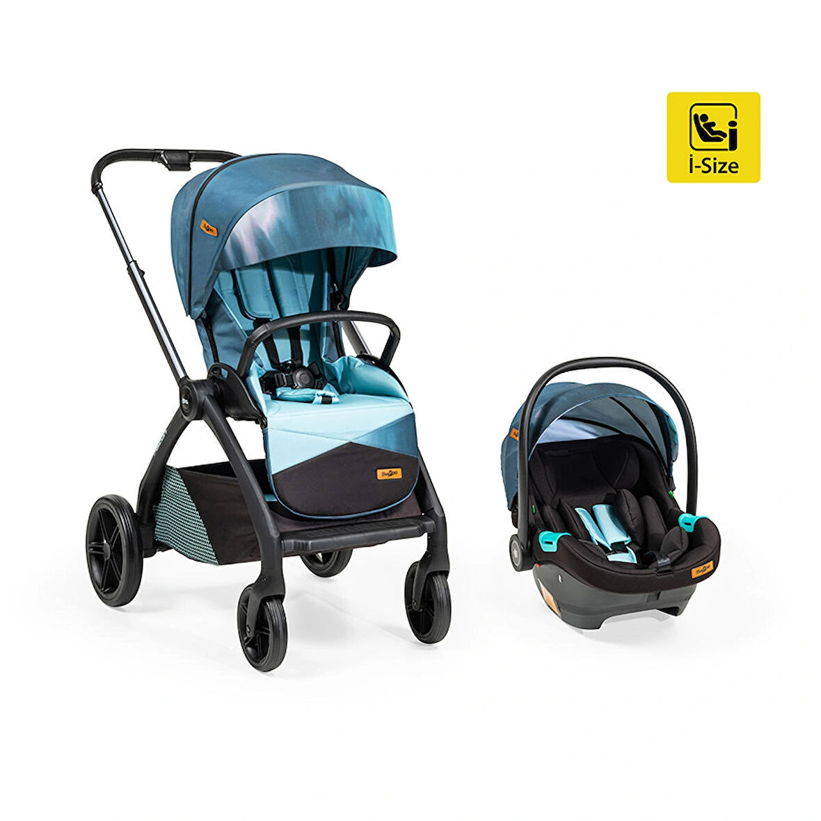 Baby2Go Falcon 2543 Travel Sistem Bebek Arabası - Mavi