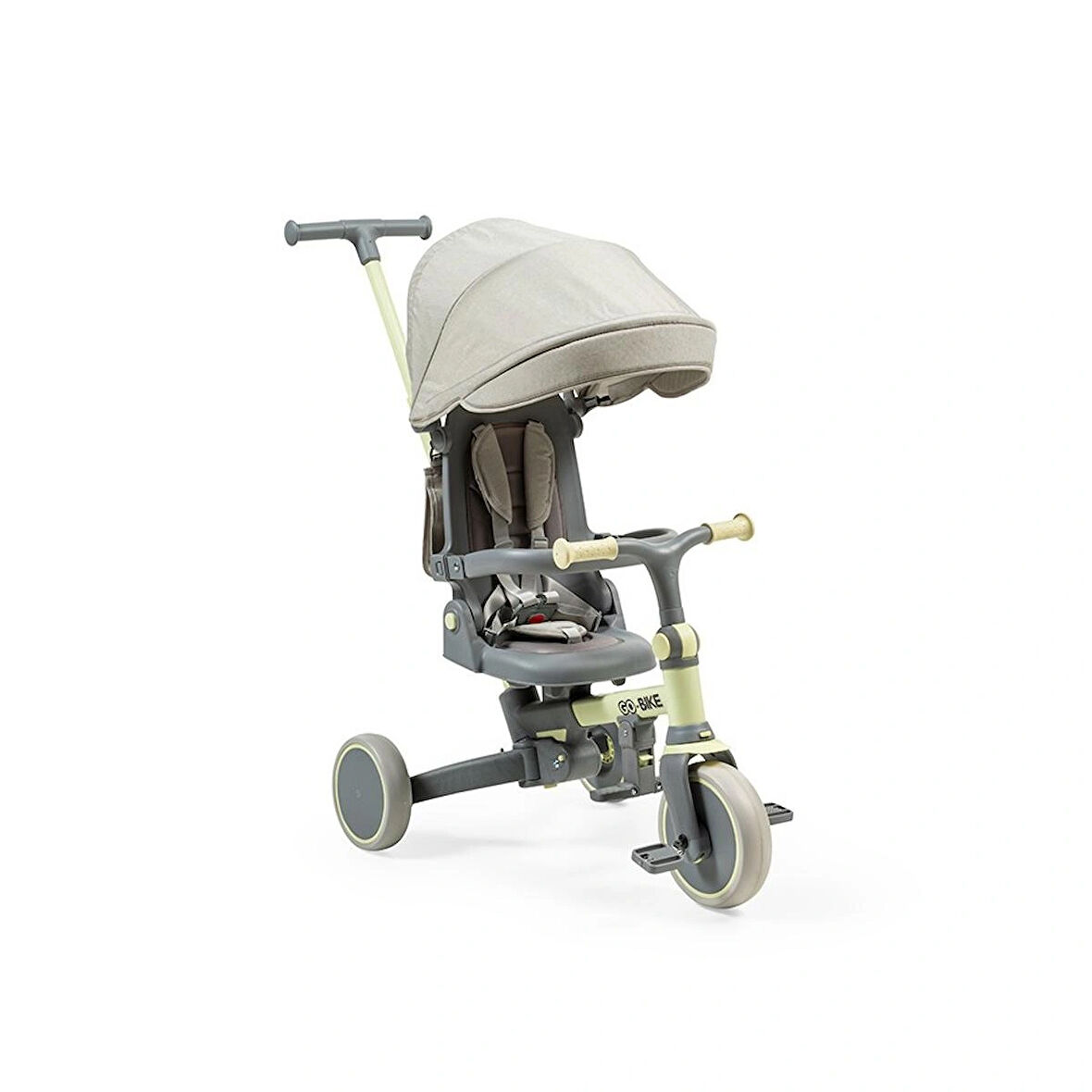 Baby2Go Go Bike Üç Tekerli Katlanabilir Bisiklet Yeşil
