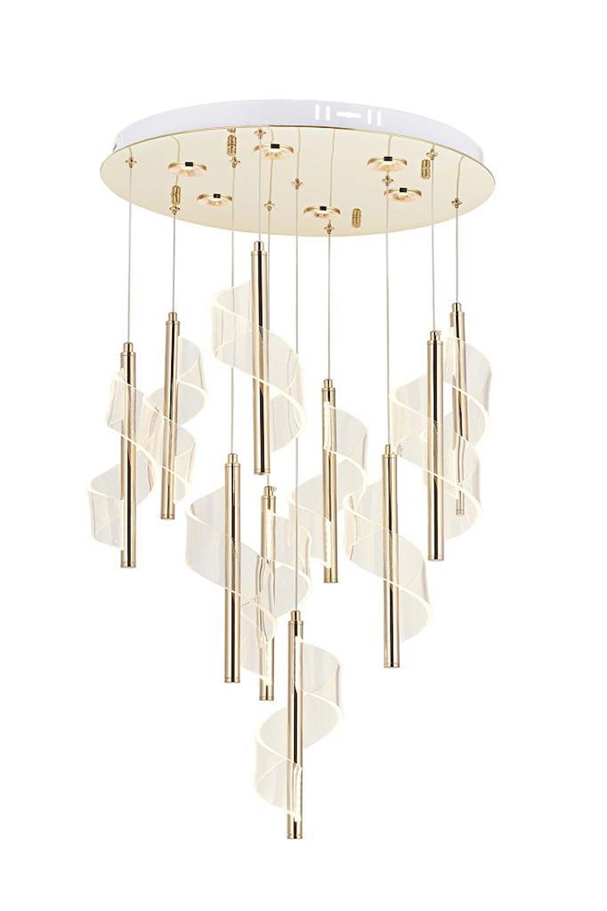 P7077-10 10lu Sarkıt Led Avize