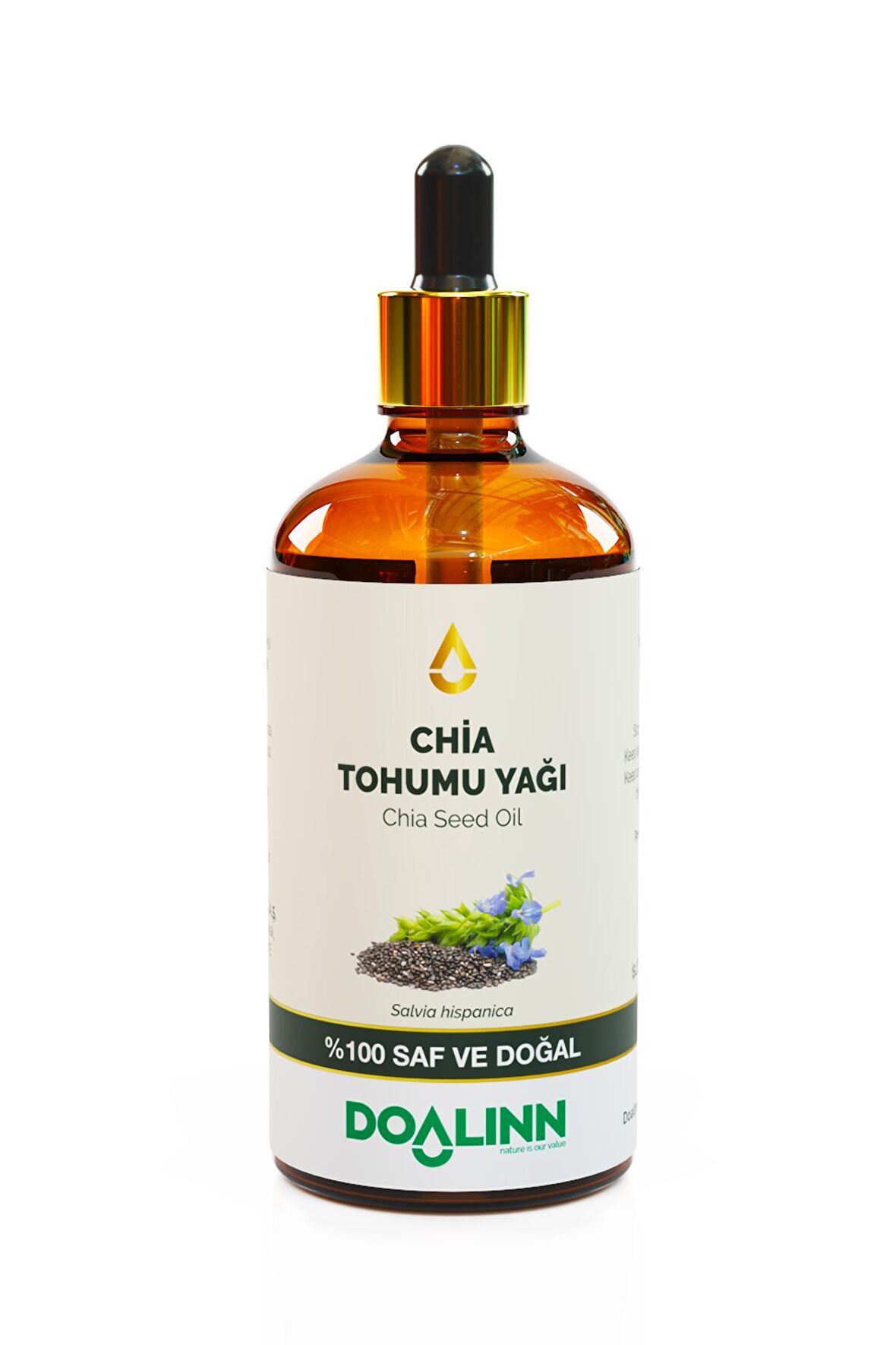 Çiya Tohumu Yağı (Salvia hispanica) 100 ml.