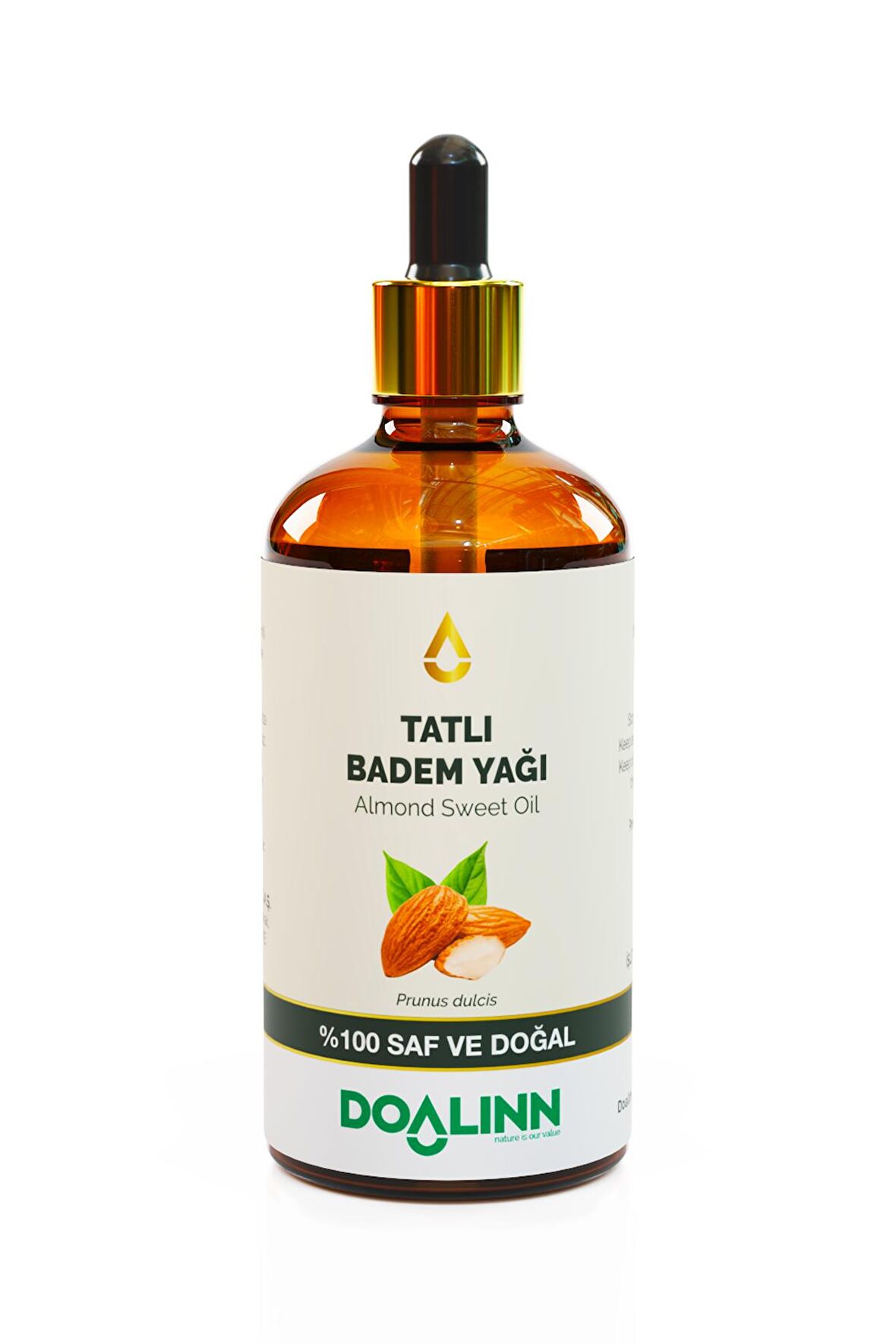 Tatlı Badem Yağı (Prunus dulcis) 100 ml.