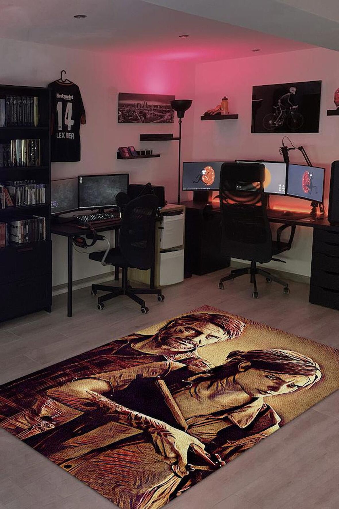 Homshtag Sonuncumuz Dokuma Tabanlı Yıkanabilir Gamer Halısı