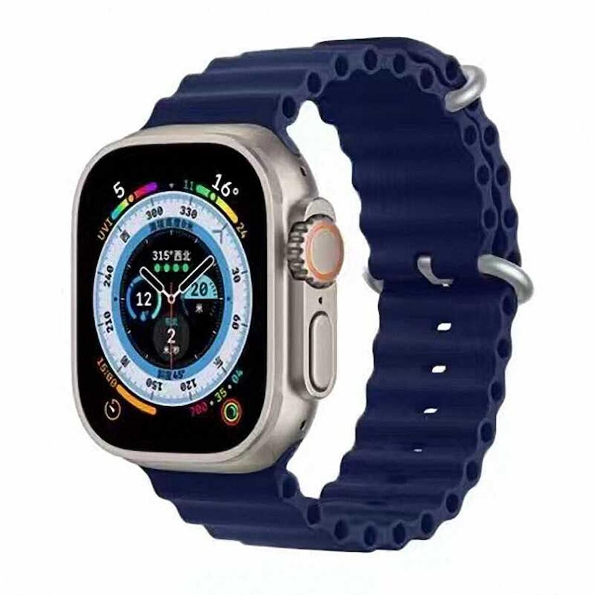 Apple Watch 44mm Zore KRD-75 Silikon Kordon