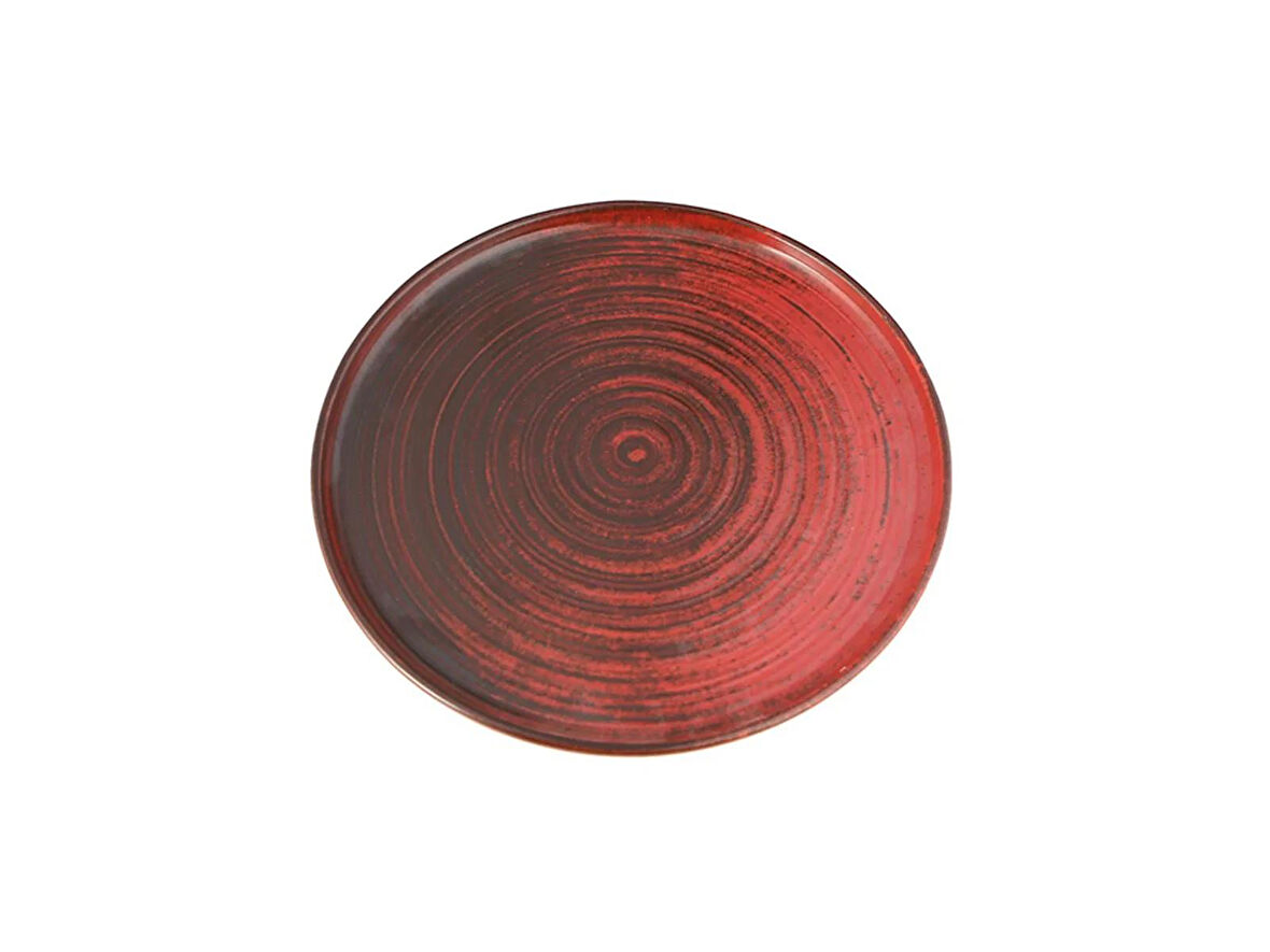 Porland Ethos Lykke Kırmızı Düz Tabak 18cm 04ALM005772