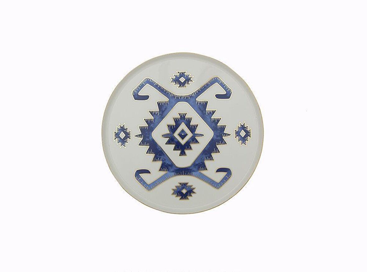 Porland Arabesque Serisi 18cm Düz Tabak Desen5