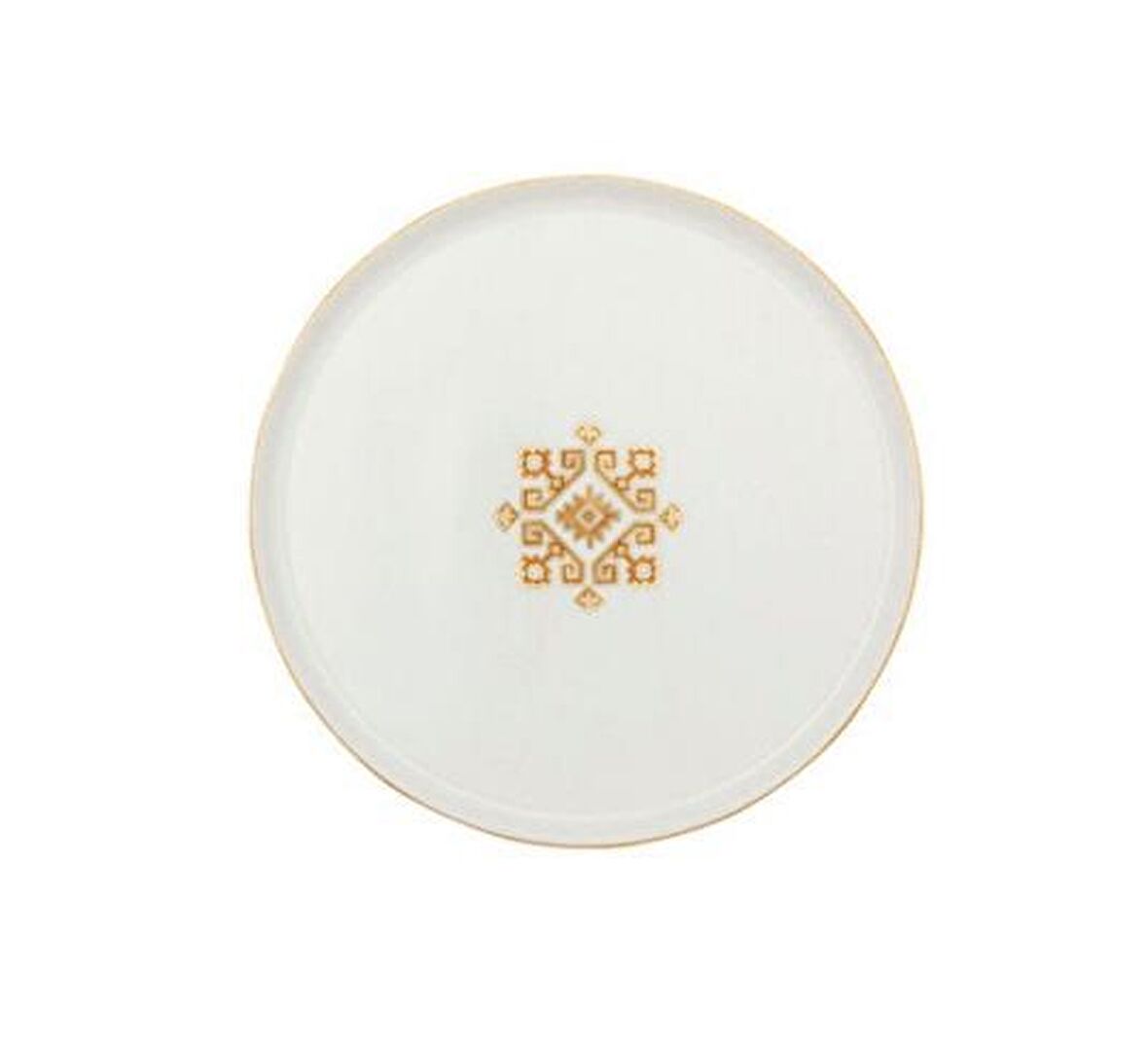 Porland Arabesque Serisi 21cm Düz Tabak Desen1