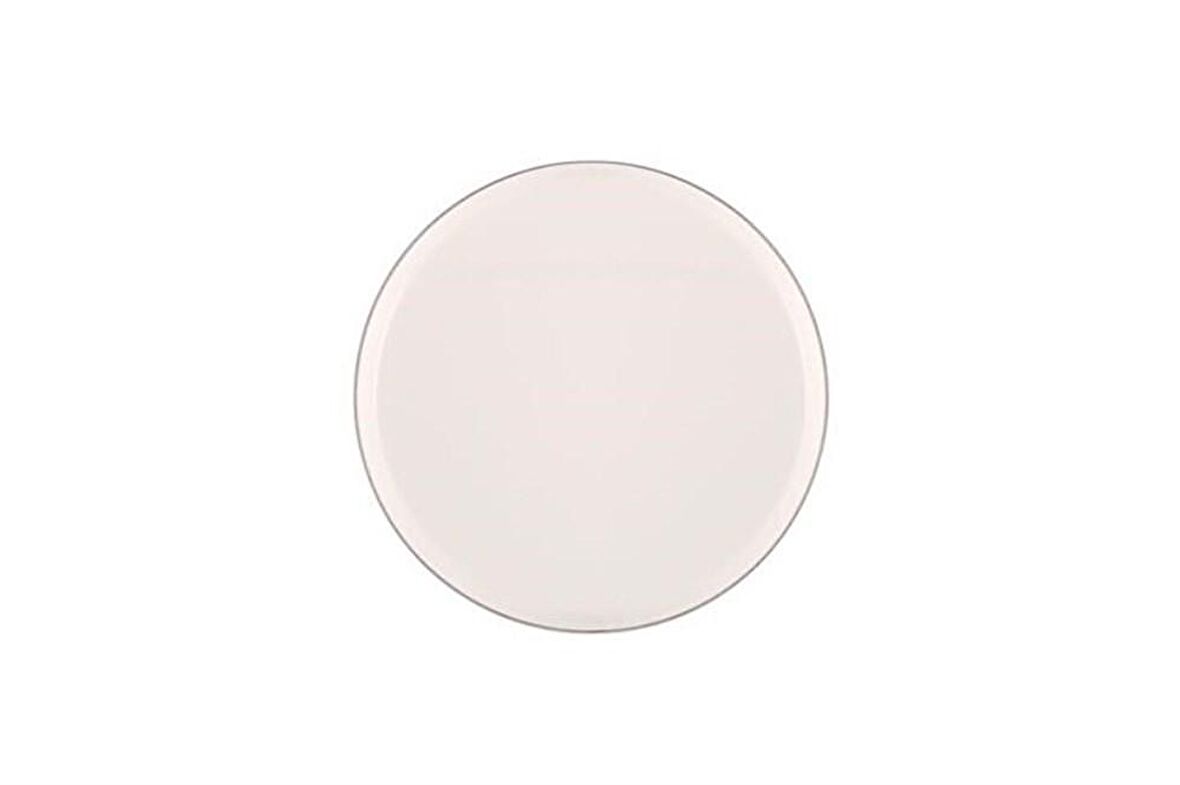 Porland Chopin Platin  Düz Tabak 21 Cm