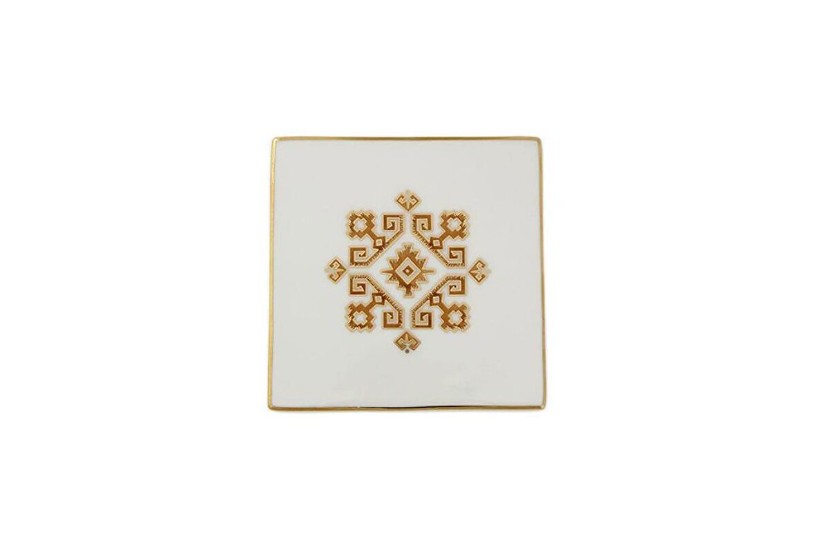 Porland Arabesque Desen1 Bardak Altlığı 10x10 cm 04ALM006813