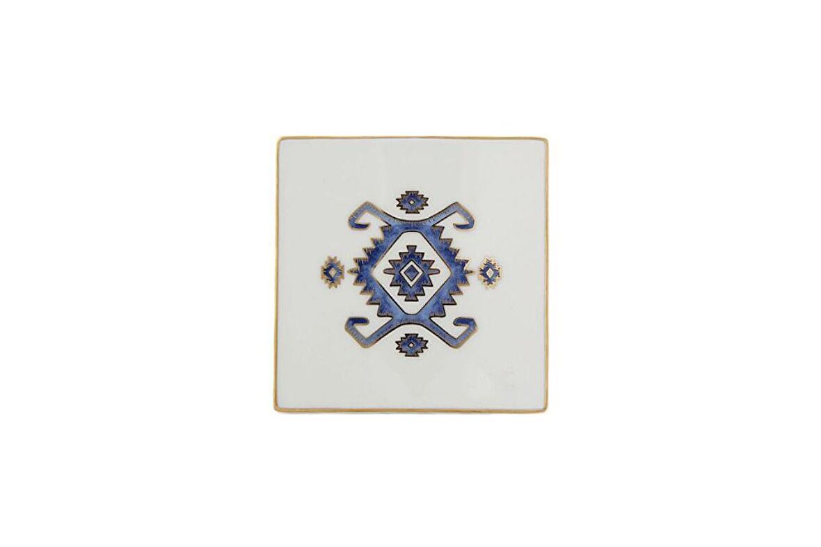 Porland Arabesque Desen5 Bardak Altlığı 10x10 cm 04ALM006815