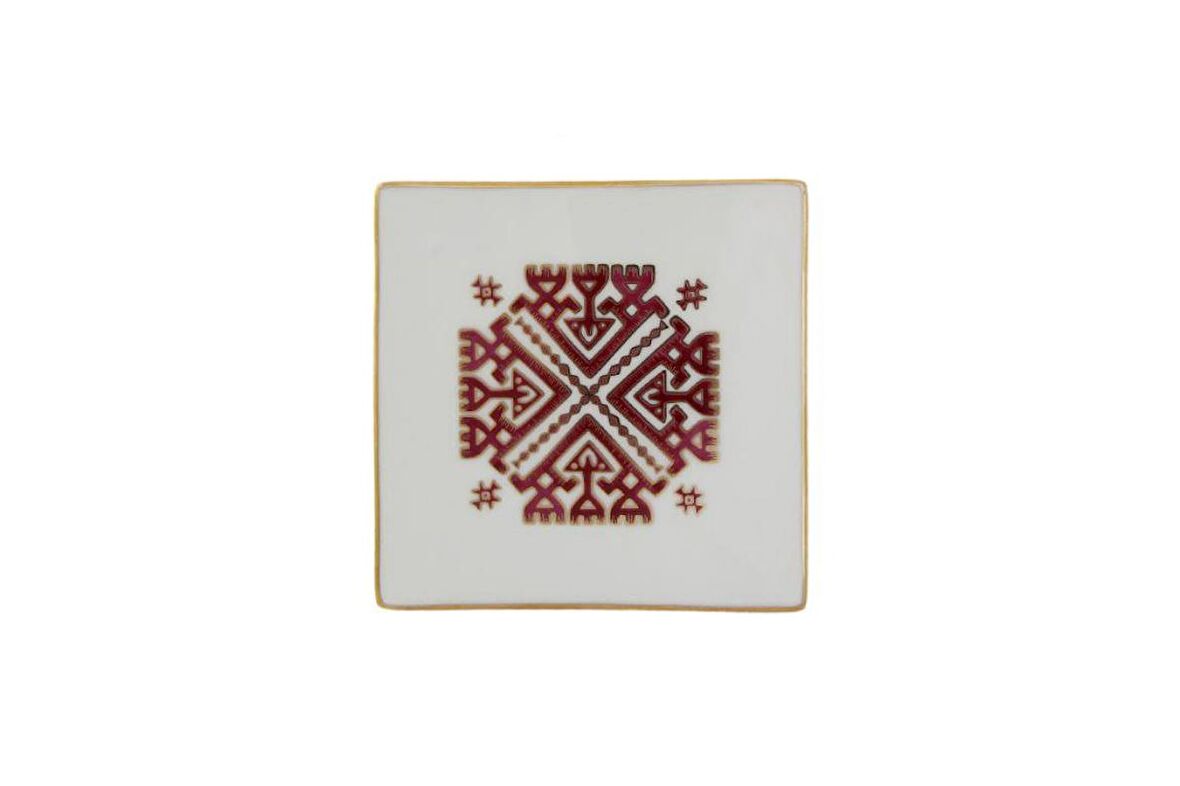 Porland Arabesque Desen6 Bardak Altlığı 10x10 cm 04ALM006817