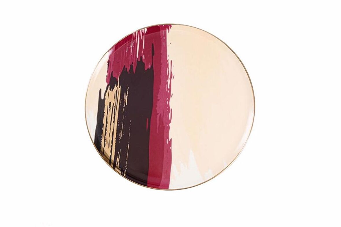 Porland Dash Düz Servis Tabağı 27cm 04ALM007793