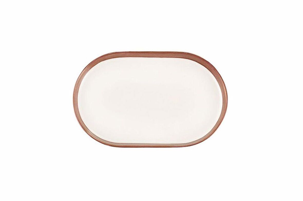 Porland Chopin Bakır Kayık Tabak 18 cm 04ALM007822