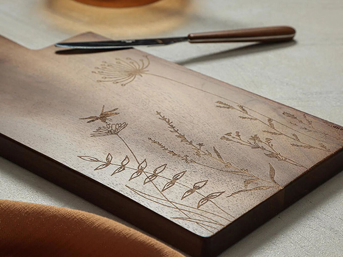 Porland Woodflower Akasya Sunum Tahtası 35 cm 04STY009020