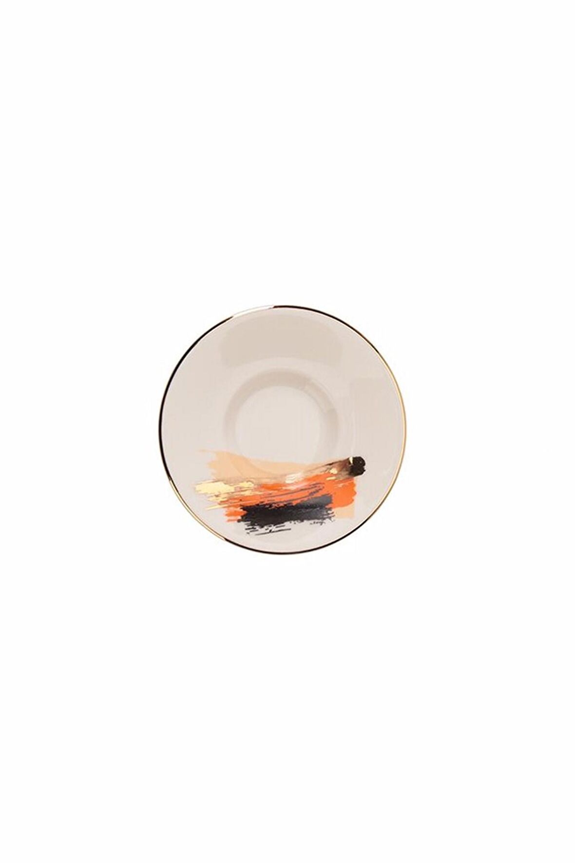 Porland Dash Desen Çay Tabağı 11cm 04ALM008510