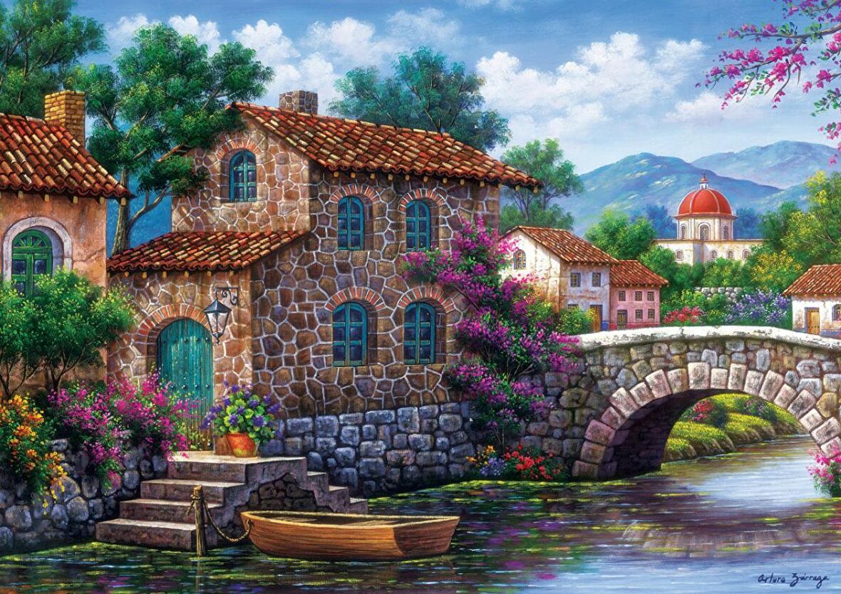 Art Manzara 500 Parça Çocuk Puzzle