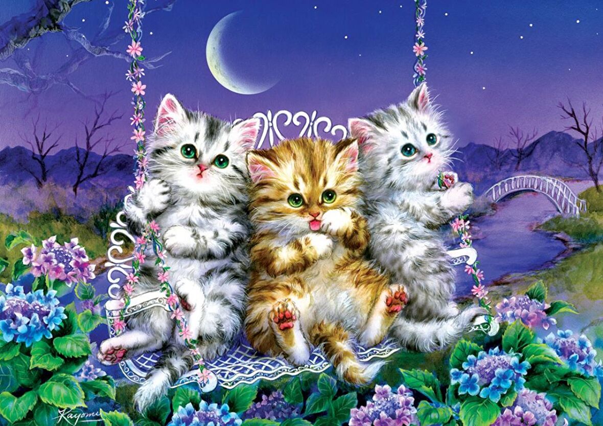 Art Hayvanlar 500 Parça Yetişkin Puzzle