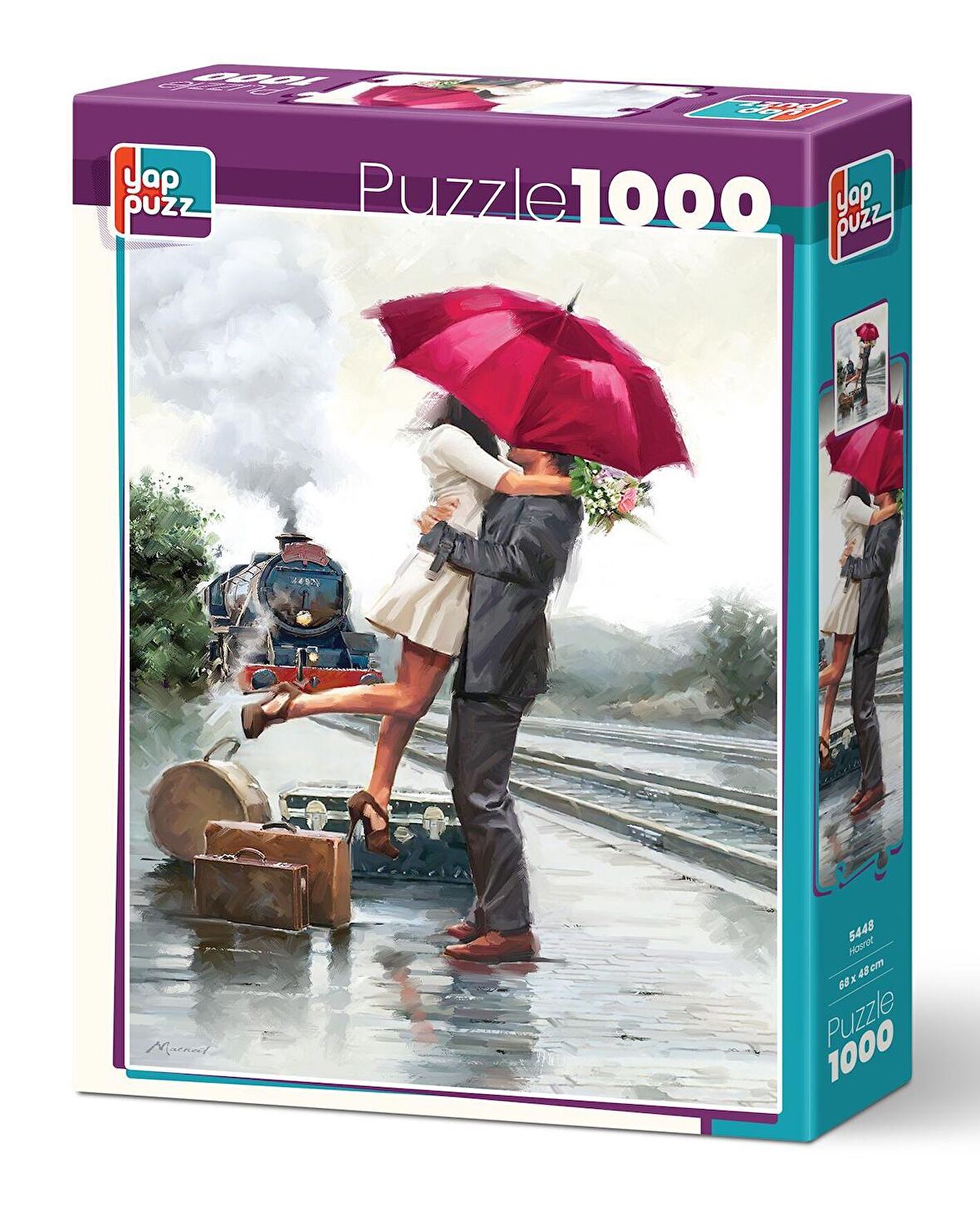 Yappuzz Hasret 15+ Yaş Küçük Boy Puzzle 1000 Parça