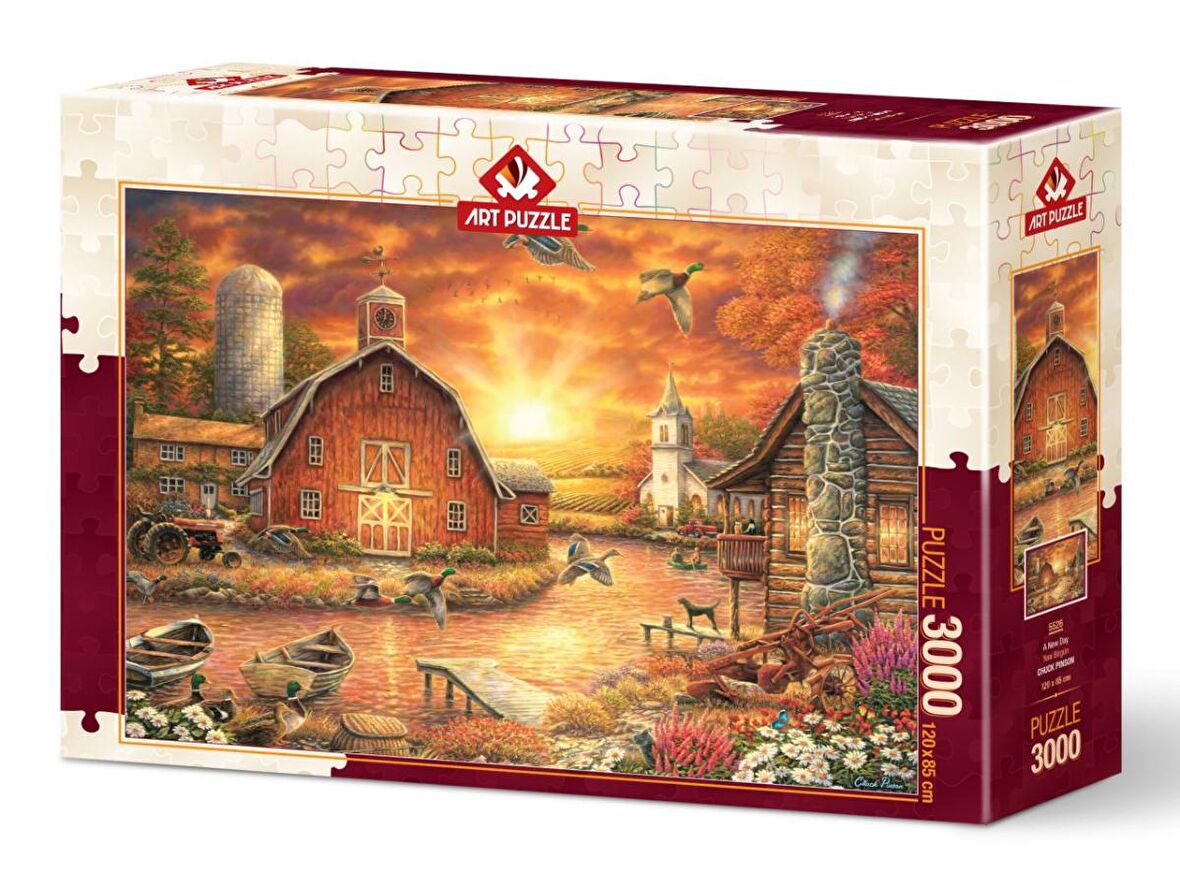 Art Manzara 3000 Parça Yetişkin Puzzle