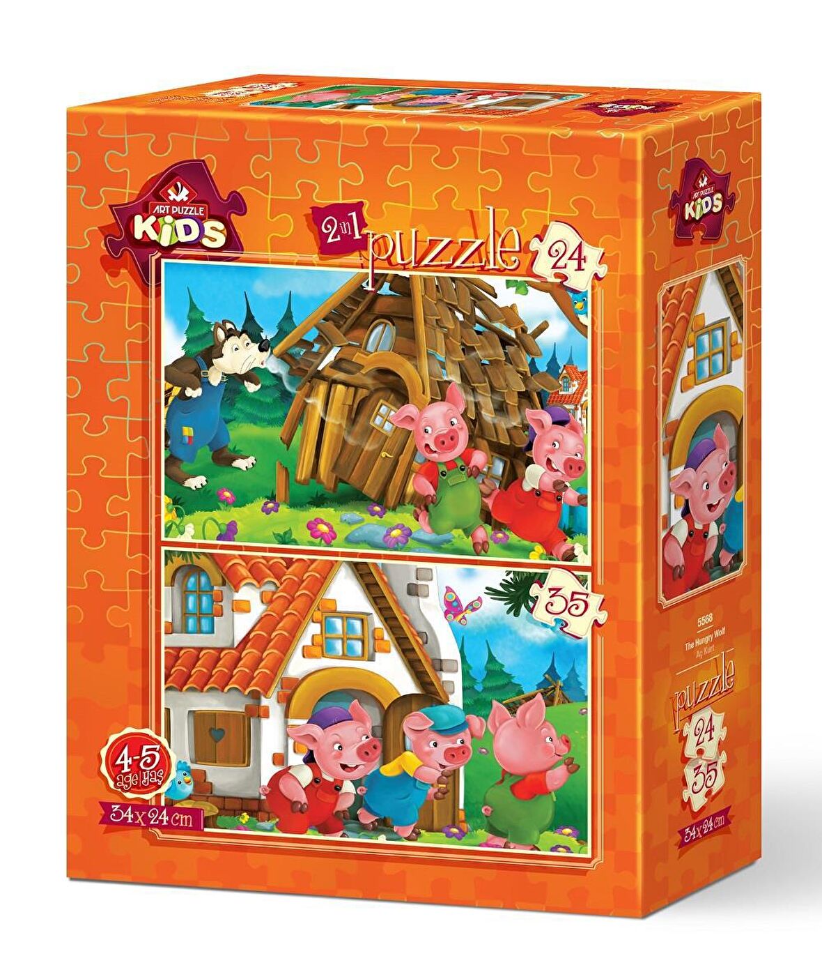 Art Yaşam 24+35 Parça Çocuk Puzzle