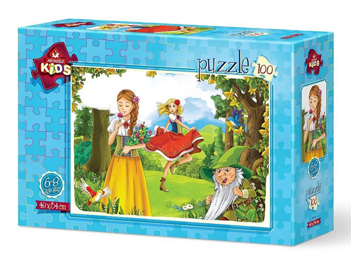 Art Yaşam 100 Parça Çocuk Puzzle