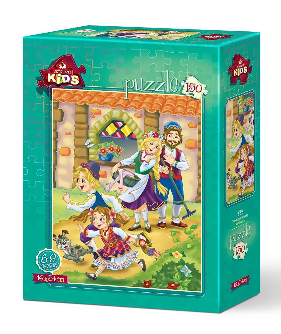 Art Yaşam 150 Parça Çocuk Puzzle