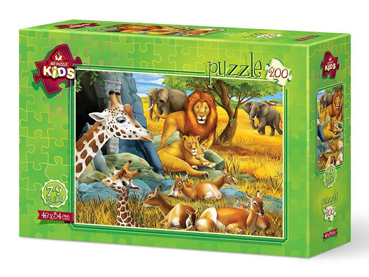 Art Yaşam 200 Parça Çocuk Puzzle
