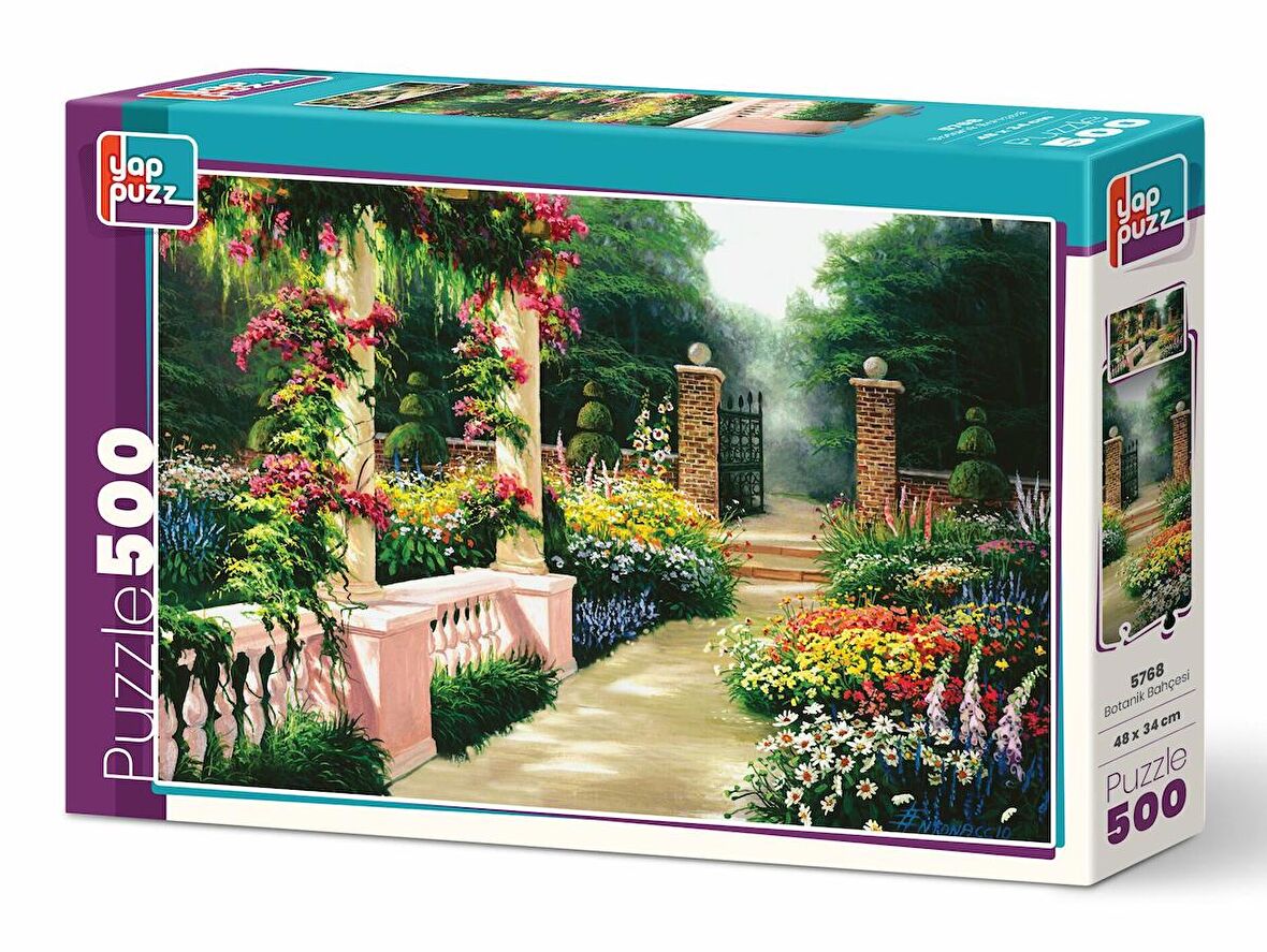 Yappuzz Botanik Bahçesi 15+ Yaş Orta Boy Puzzle 500 Parça