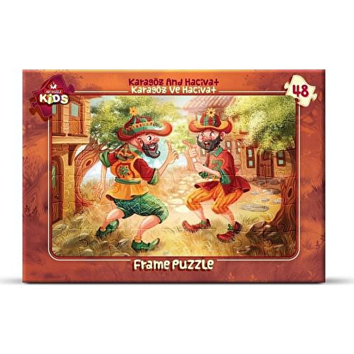 Art Portreler 48 Parça Çocuk Puzzle