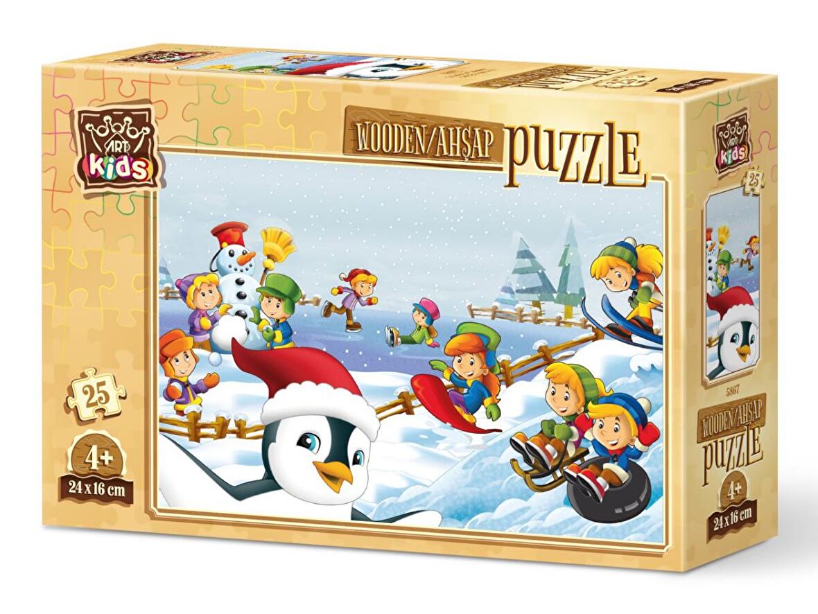 Art Yaşam 25 Parça Çocuk Puzzle