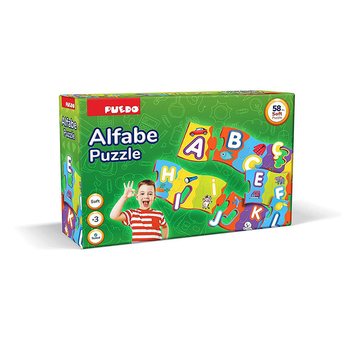 Puedo 3+ Yaş Orta Boy Puzzle 54 Parça