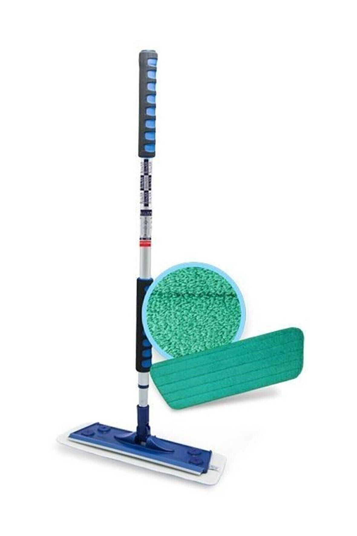 Tekli Islak Bezli Mop Set ( Gövde ,teleskopik Sopa Ve 1 Adet Bezden Oluşur.)