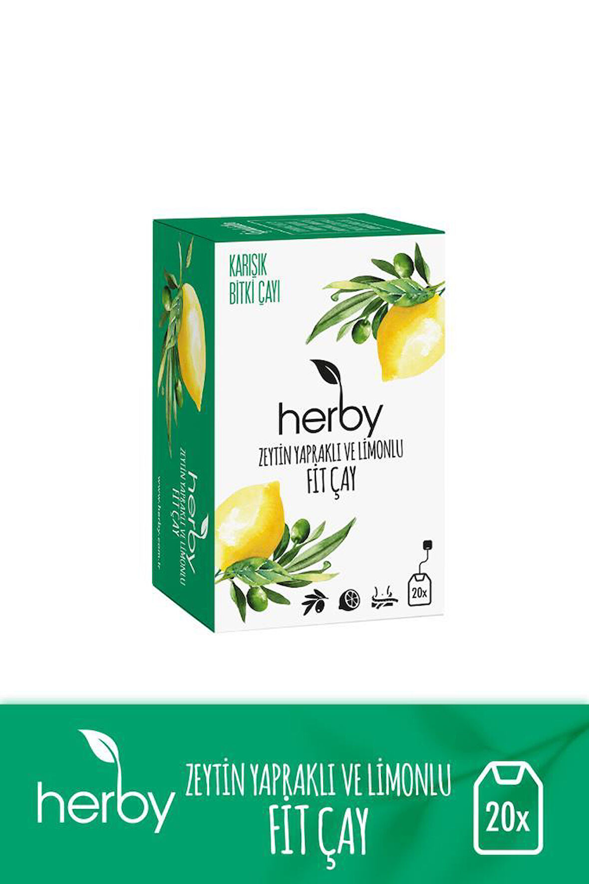 Herby Zeytin Yapraklı Fit Çay