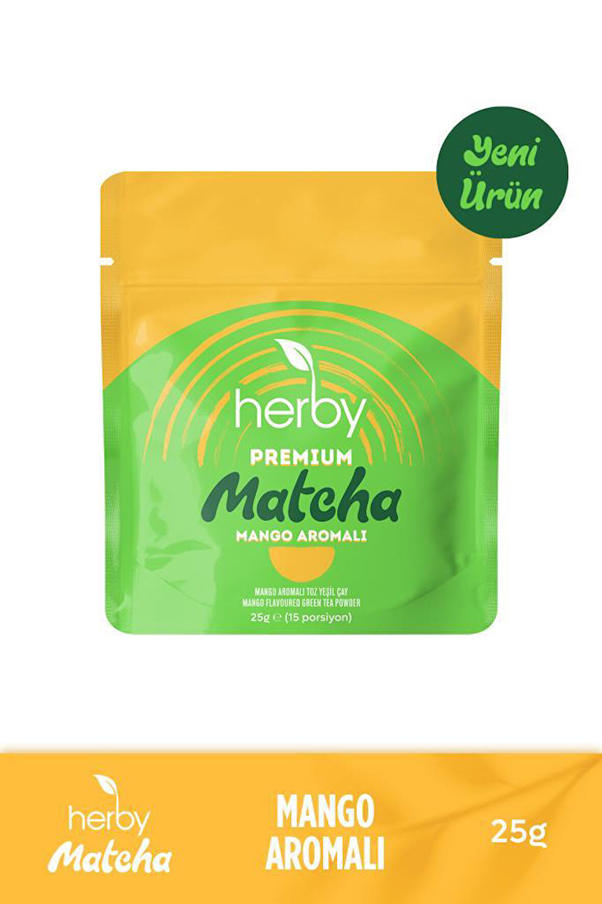 Herby Premium Matcha Mango Aromalı