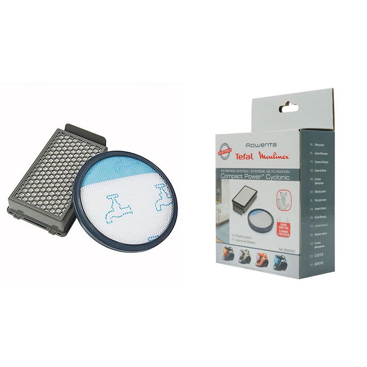 ROWENTA RO3753EA4Q0  Compact Power Cyclonic Hepa Filtre Seti