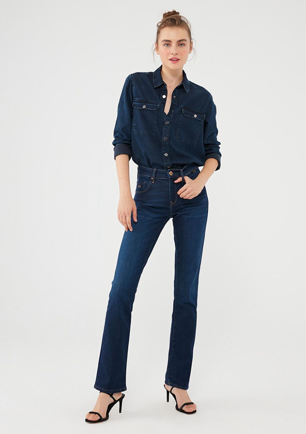 Mavi Mona Gold Indigo Jean Pantolon - TENCEL(TM) 1049733699