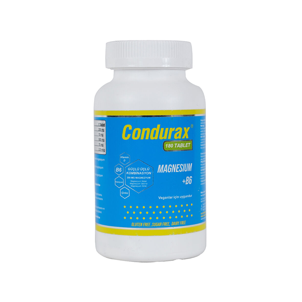 Condurax Magnesıum + B6 180 Tb