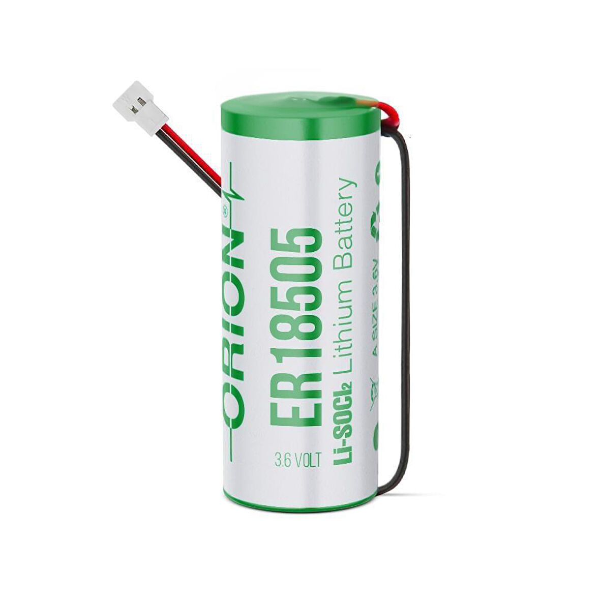 ORION PİL LITHIUM ER 18505 H 3,6V 15CM + MOLEX 51005