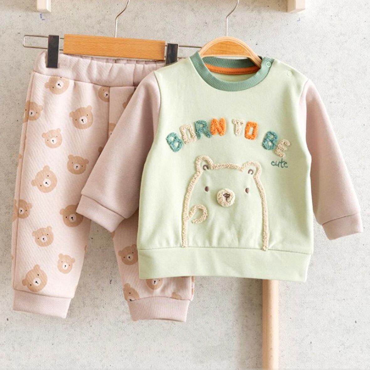 Miomini Baby Erkek Bebek 2'li Bebek Takım 5278
