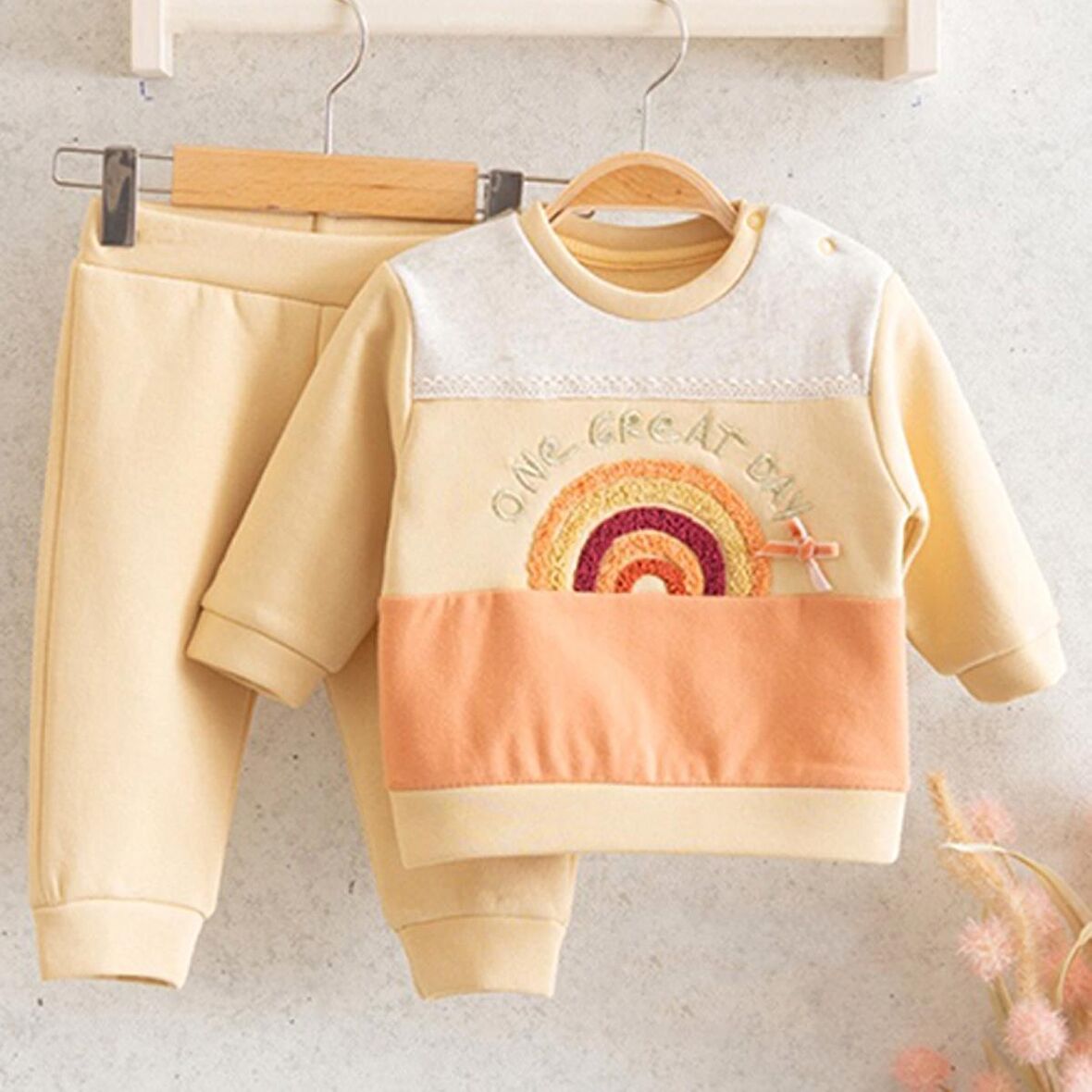 Miomini Baby 2'li Kız Bebek Takımı 5322