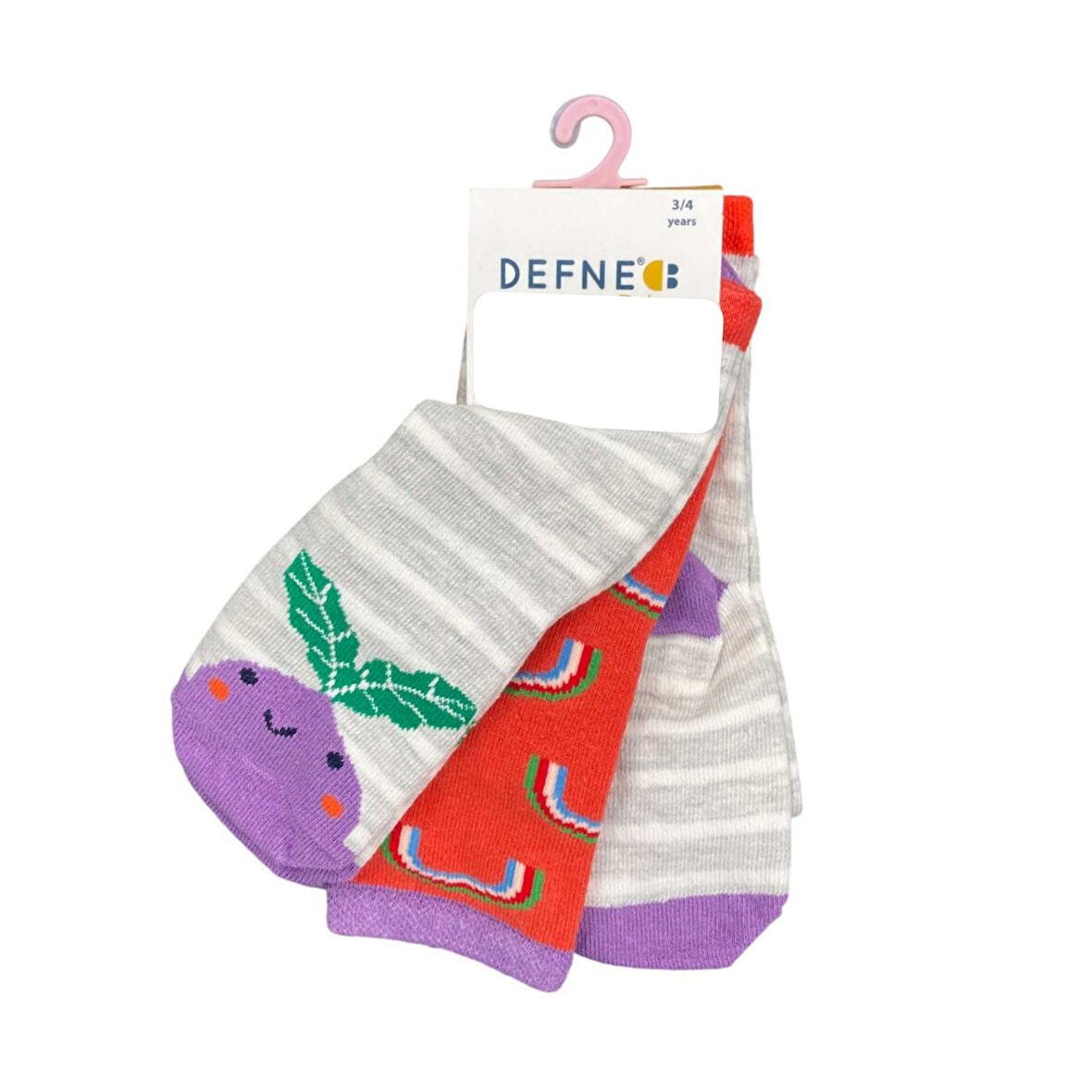 Defne Baby 3Lü Bebek Çorabı K018-22