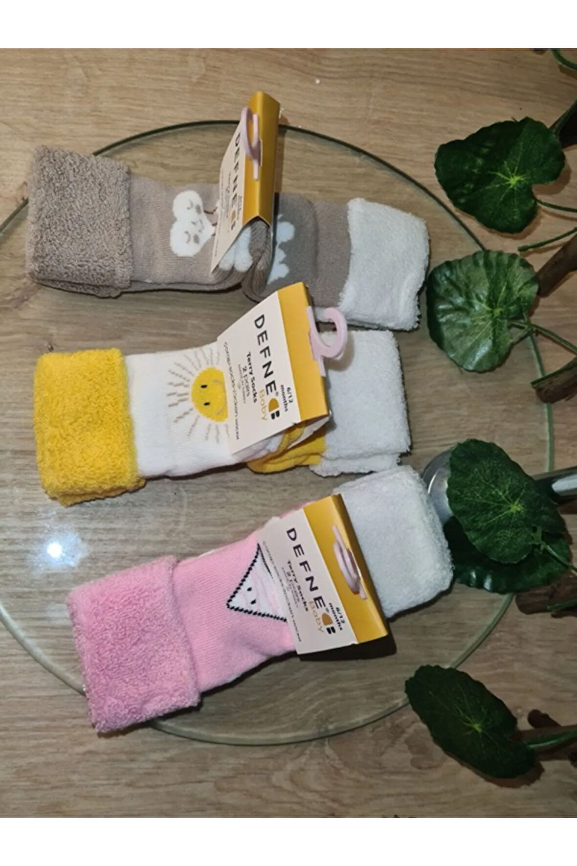 6 ÇİFT HAVLU PAMUKLU KAYDIRMAZ TABAN KIŞLIK KIZ ÇOCUK VE BEBEK SOKET ÇORAP