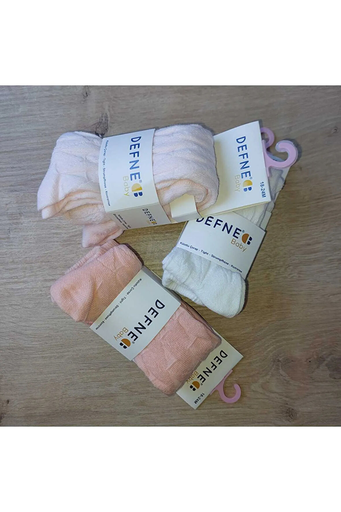 3 ADET PAMUKLU UNISEX ÇOCUK VE BEBEK KÜLOTLU ÇORAP