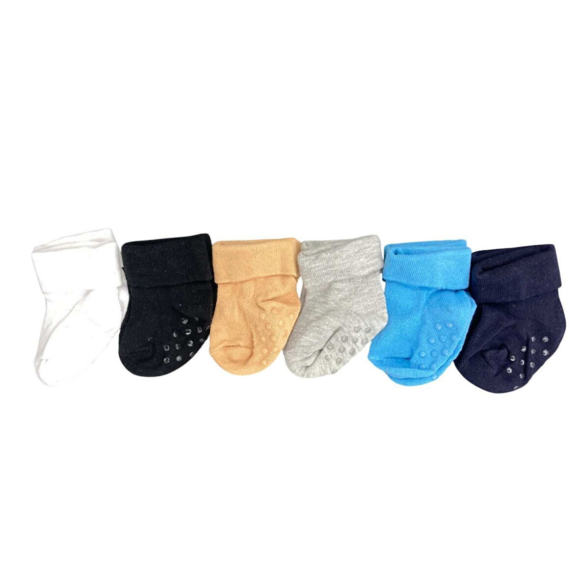 Defne Baby 6Lı Bebek Çorabı 6E005-24
