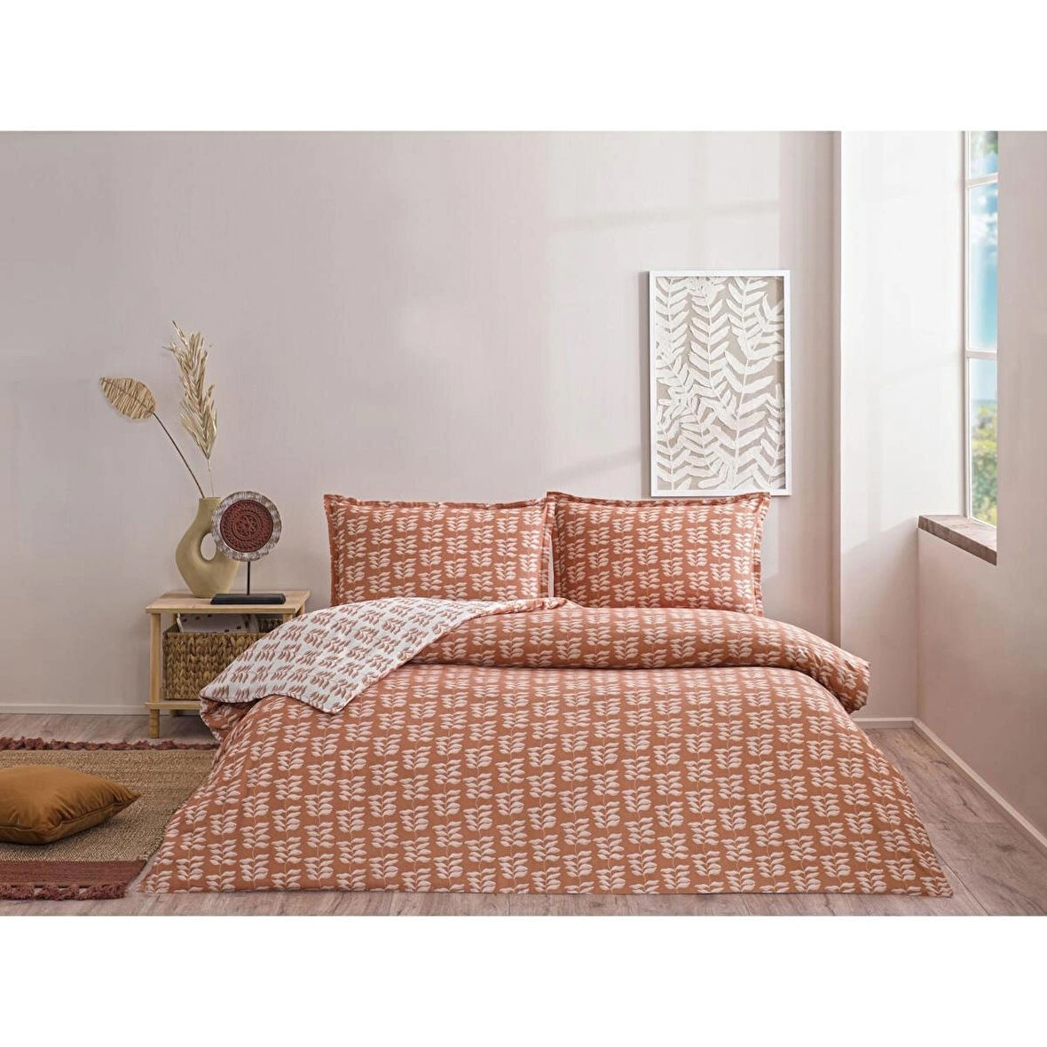 Taç Lorien Seç&Ser Tek Kişilik Nevresim Takımı Turuncu